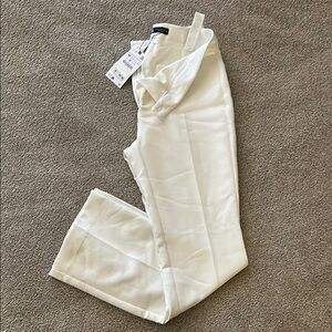 NWT Zara sz M white Pants